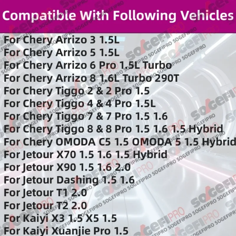 Filtro de aceite SOGEFIPRO para Chery Tiggo y Jetour