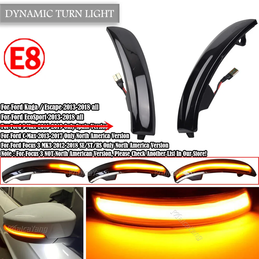 Intermitente LED secuencial espejo lateral Ford Kuga (2013-2019) - imagen 3