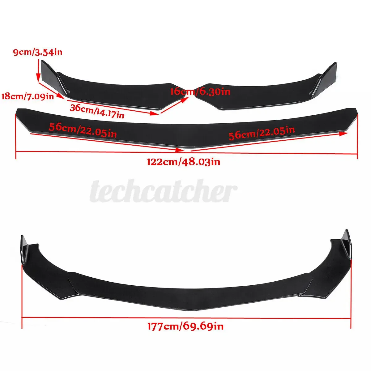 Parachoques delantero Dodge Charger RT SRT SXT - Brillante - imagen 2