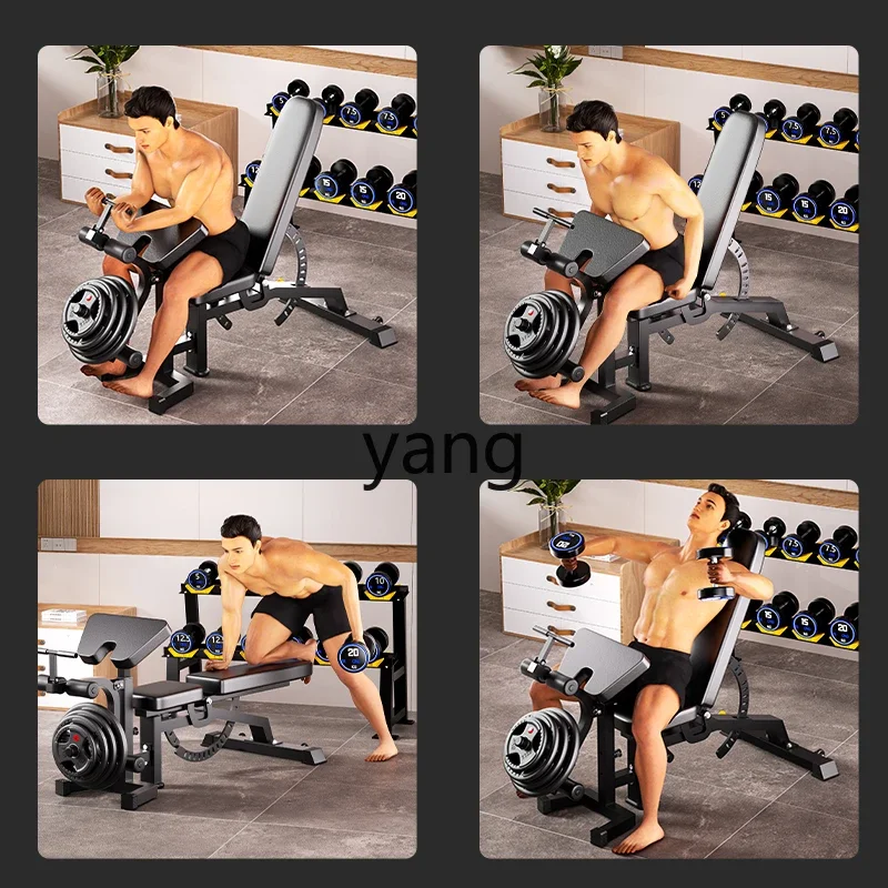 Banco Pesas Multifunción LT con Mancuernas - Ejercicios Abdominales - imagen 5