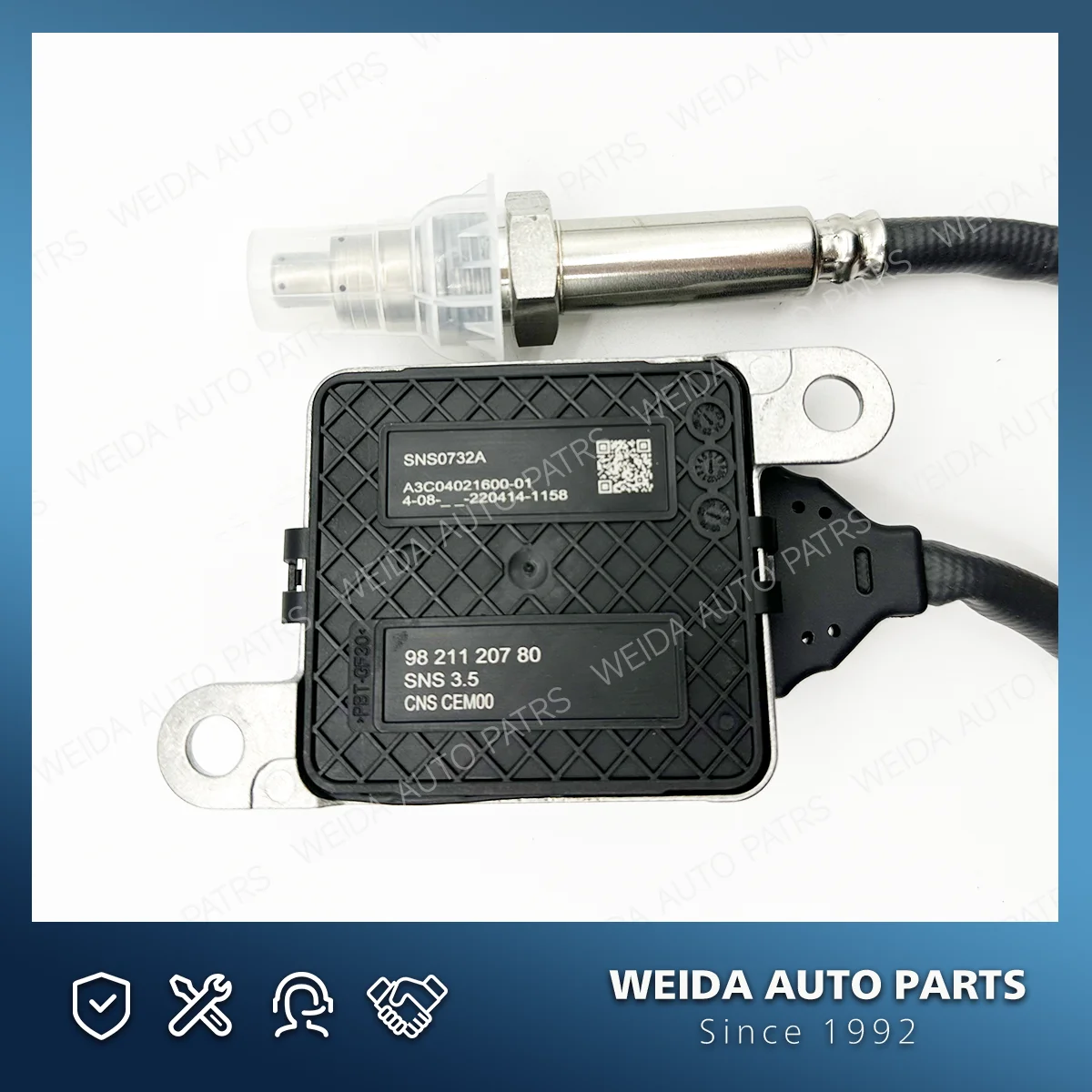 9821120780   SNS07 Sensor de óxido de nitrógeno Sensor Nox para Peugeot Boxer 3 Citroen RELAY JUMPER 2 2,0 2,2 3,0 HDI BlueHDi EUR0 6 2010 - imagen 4
