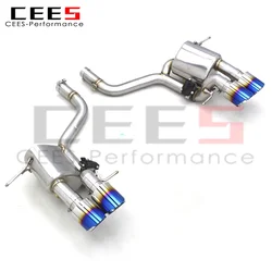 CEES Silenciador con válvula para Maserati GranTurismo 4.2/4.7