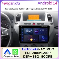 Radio GPS Android Auto y CarPlay Opel Zafira B y Astra H