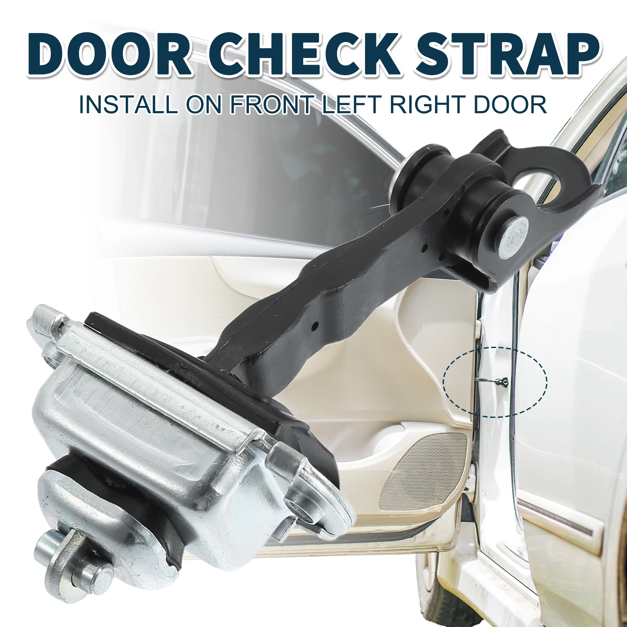 Tope de puerta Skoda Fabia – UXCELL (delantero izquierdo + derecho) - imagen 2