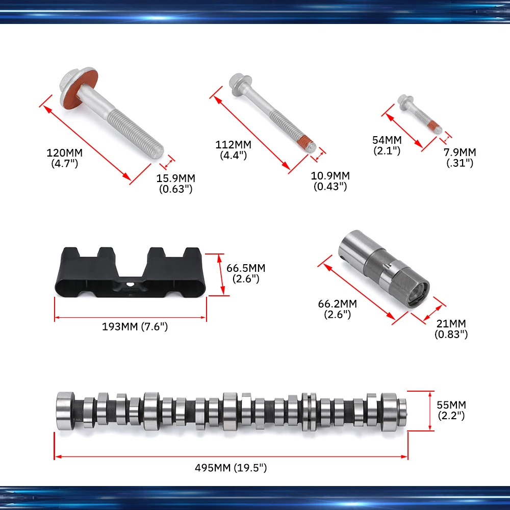 Kit de taqués AFM/DOD y juntas para Silverado/Sierra 5.3 V8 - imagen 2