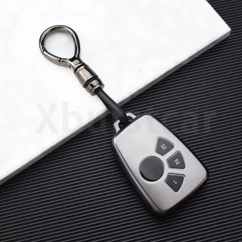 Funda TPU para llave Chevrolet Cruze Spark Onix 4 botones gris - imagen 5