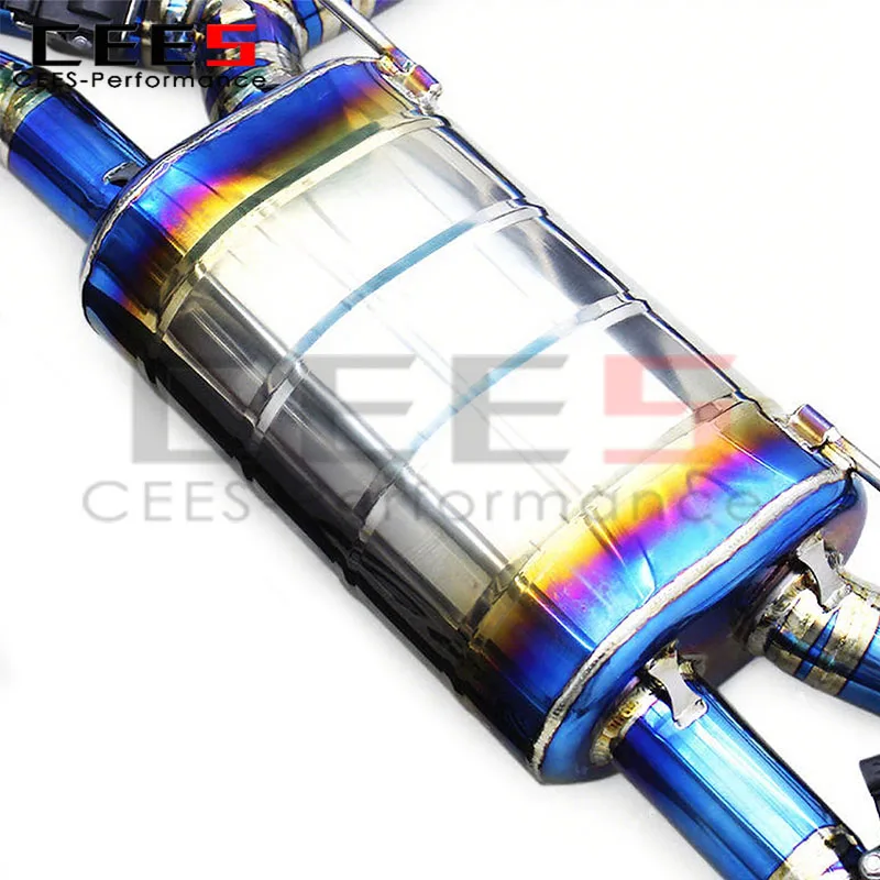 CEES Escape cat-back con válvula para BMW M5 G90/G99 4.4 T - imagen 2