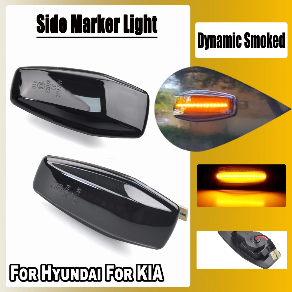 Forma del marcador lateral LED
