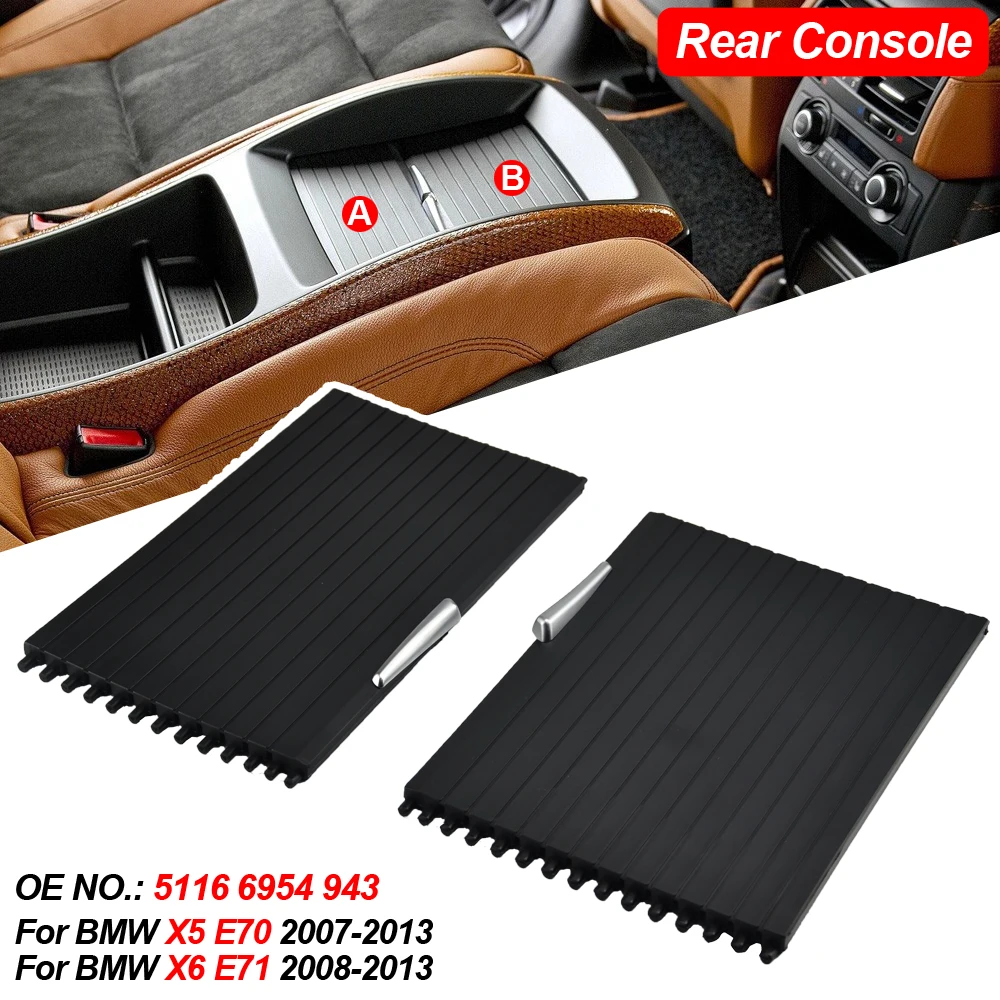 Cubierta persiana corredera portavasos BMW X5 X6 E70/E71 - imagen 5