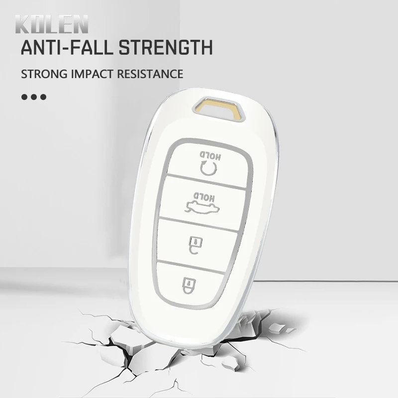 Funda TPU llave Hyundai – Tucson Santa Fe Nexo (4 botones) - imagen 4