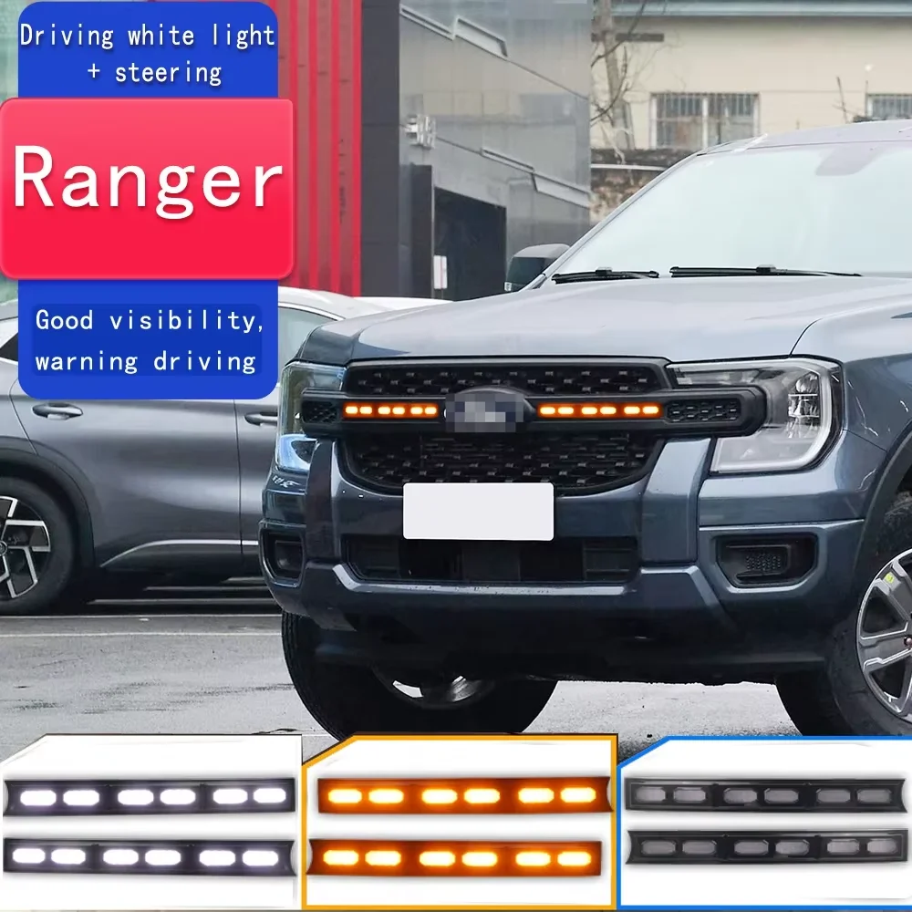 Luz LED diurna DRL Fpg con intermitente para Ford Ranger 2023-2024 - imagen 5