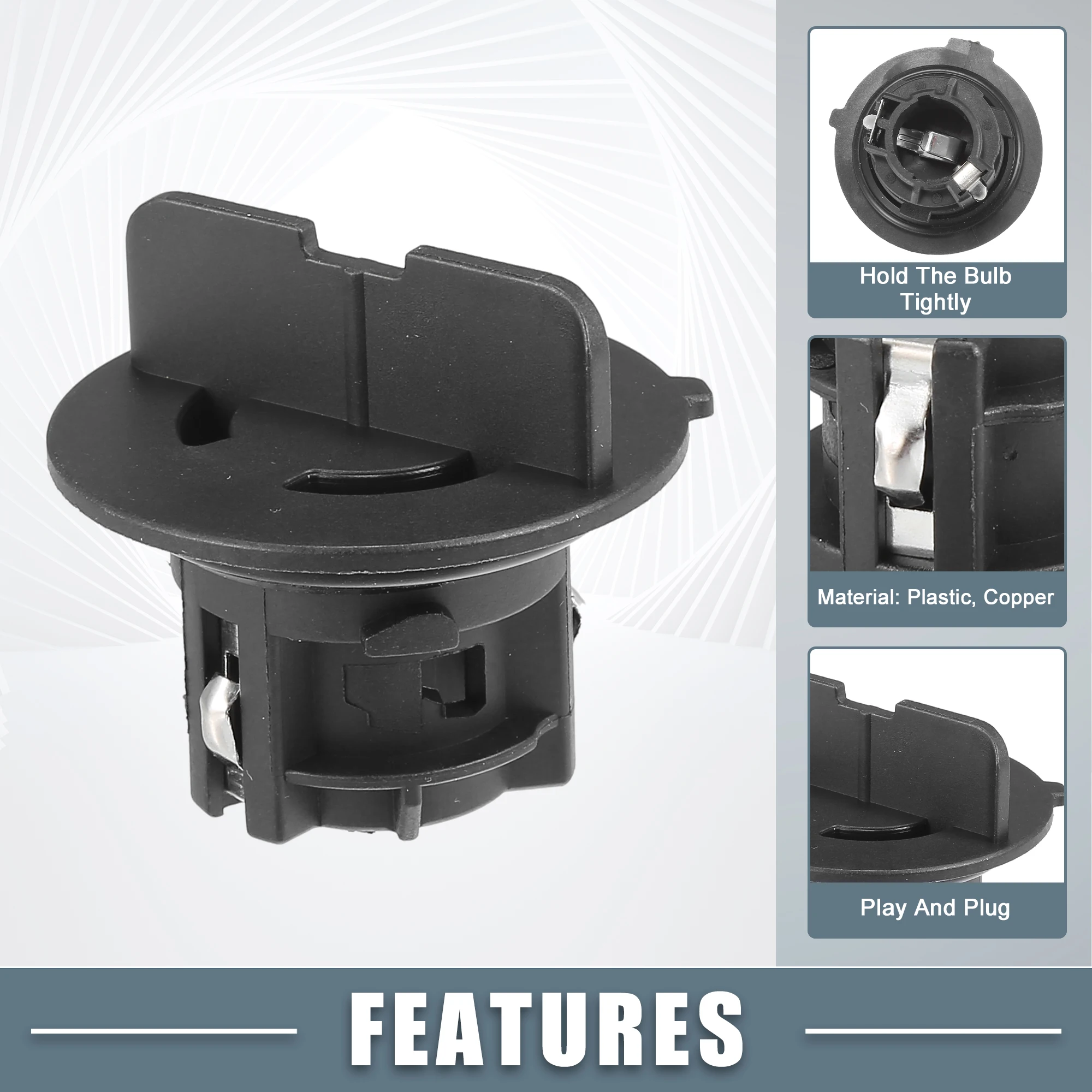 Portalámparas intermitente delantero UXCELL 63117159571 – BMW Serie 3 - imagen 3