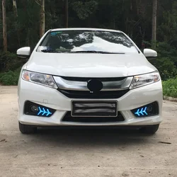 Luces diurnas LED dinámicas Honda City 2015-2016