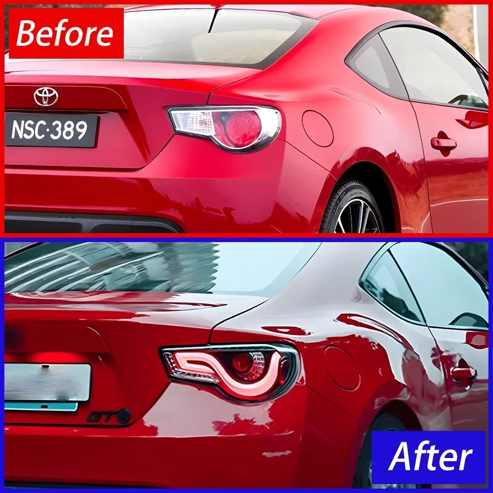 Luces traseras LED dinámicas con señal de giro para Toyota 86 BRZ - imagen 3