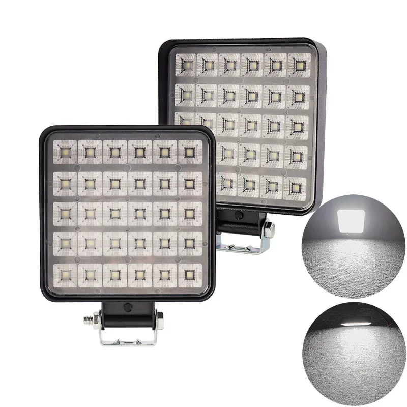 Foco de trabajo LED cuadrado GoodAutomotive para excavadora, 4 pulgadas - imagen 5