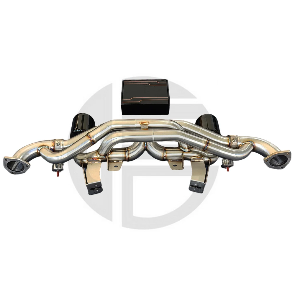 Escape catback Porsche 718 Cayman GT4 4.0L acero inoxidable - imagen 5