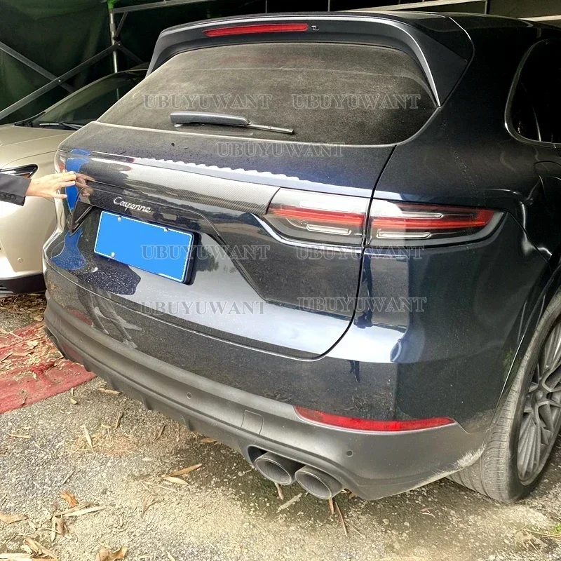 Alerón de techo fibra de carbono para Porsche Cayenne 2018-2023 - imagen 2