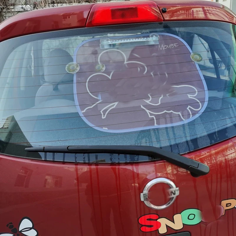 Vista lateral del limpiaparabrisas trasero de repuesto 12 pulgadas