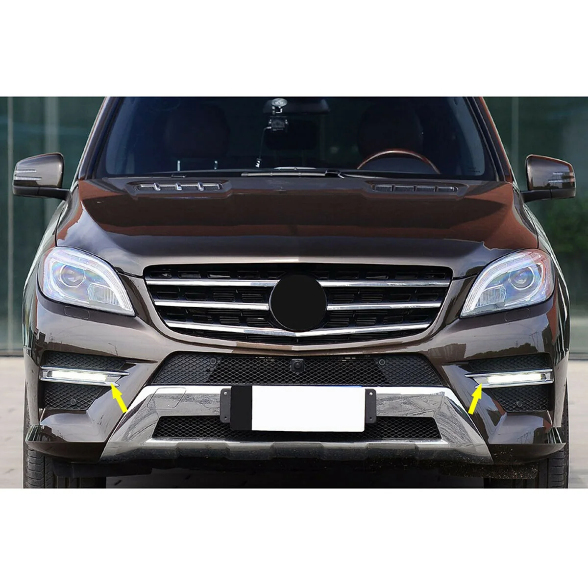Rejilla para luz diurna Mercedes-Benz ML W166 1668852822 - imagen 3