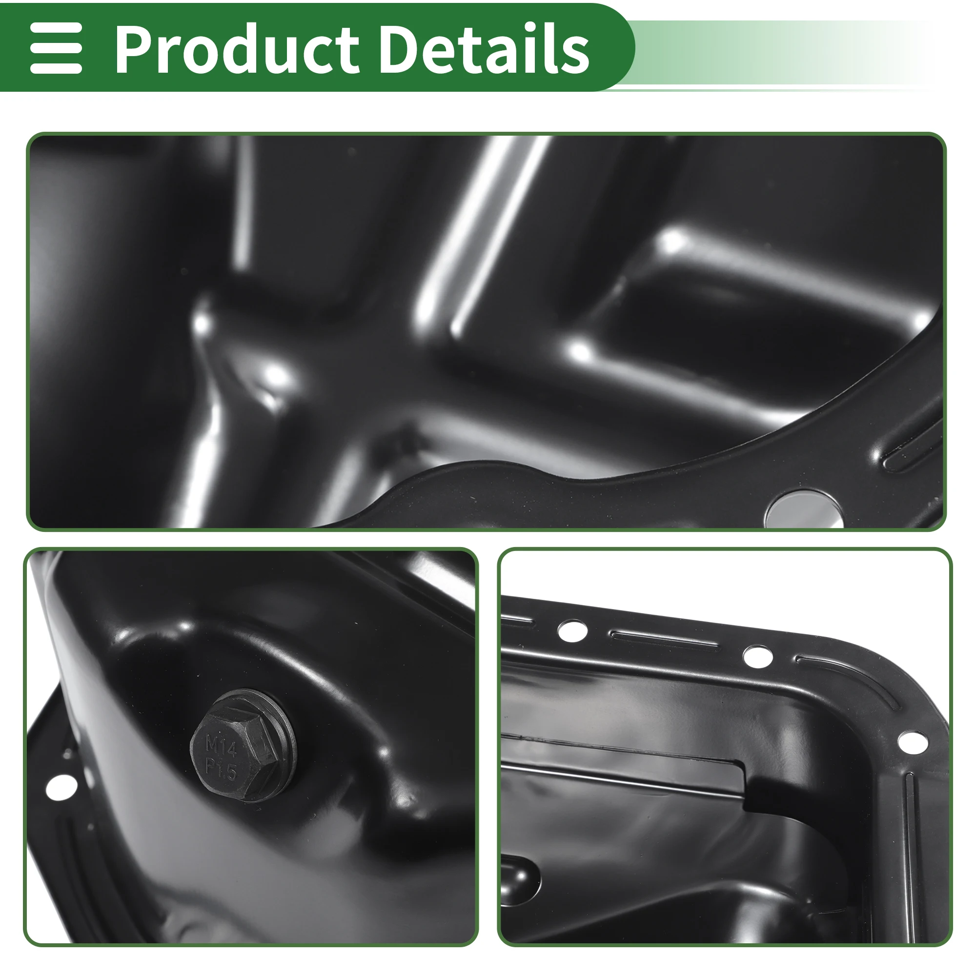 Cárter de aceite UXCELL MD334300 – Mitsubishi Lancer VII 2003-2013 - imagen 5