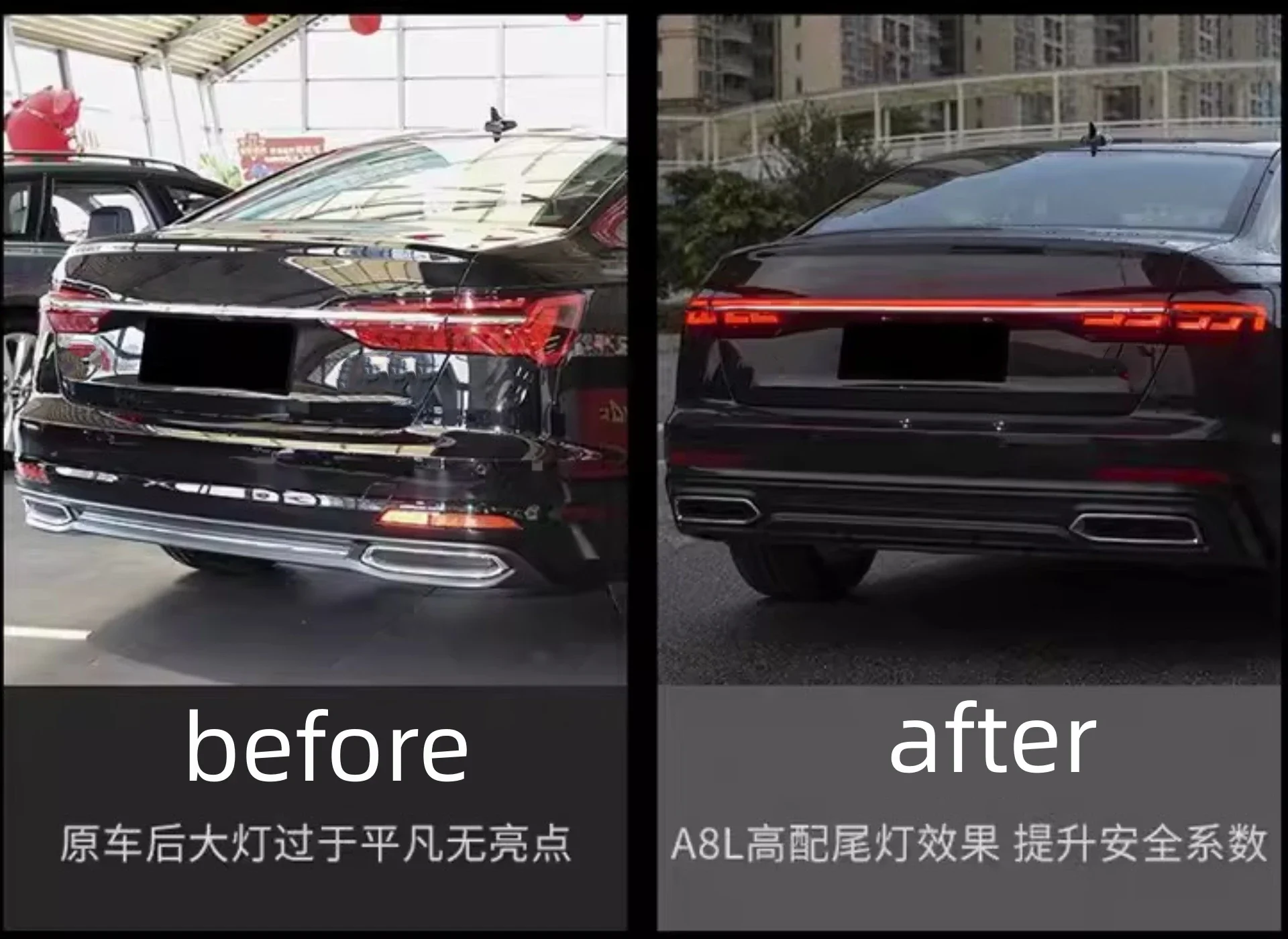 Conjunto luz trasera dinámica Audi A6L/A4L/Q7/Q5L 2017-2023 - imagen 3