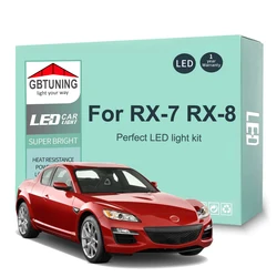 Kit de bombillas LED interior Mazda RX-7 y RX-8 con Canbus