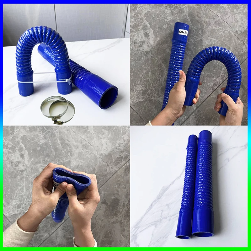 Manguera flexible de silicona universal para admisión y radiador