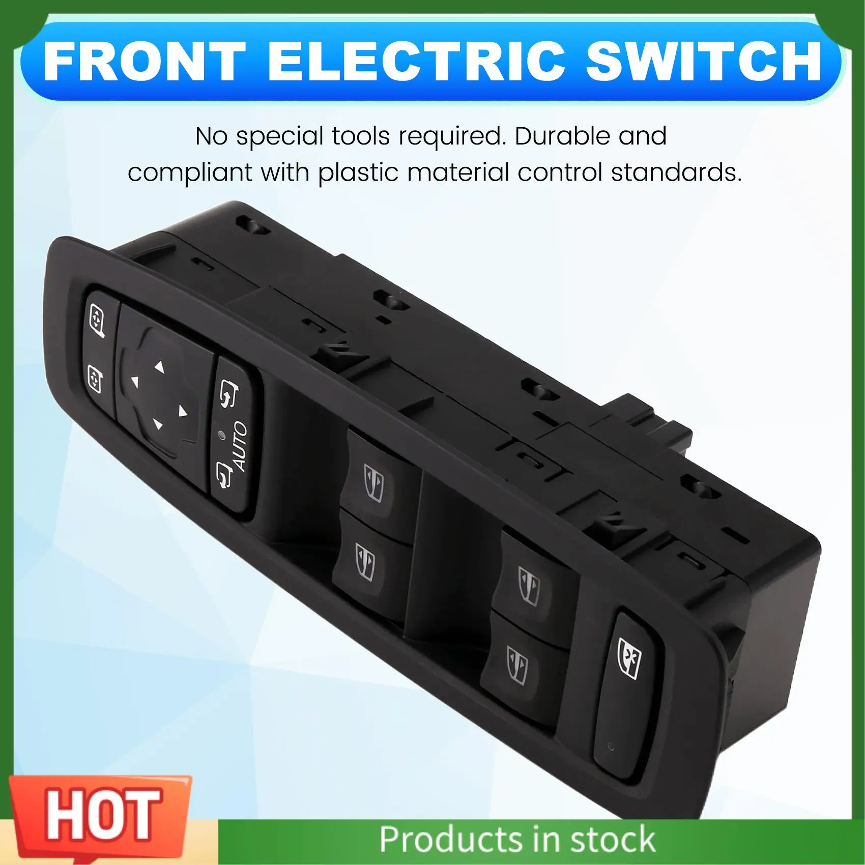 Boton elevador ventanilla eléctrica AU63 – Renault Kadjar y Megane - imagen 3