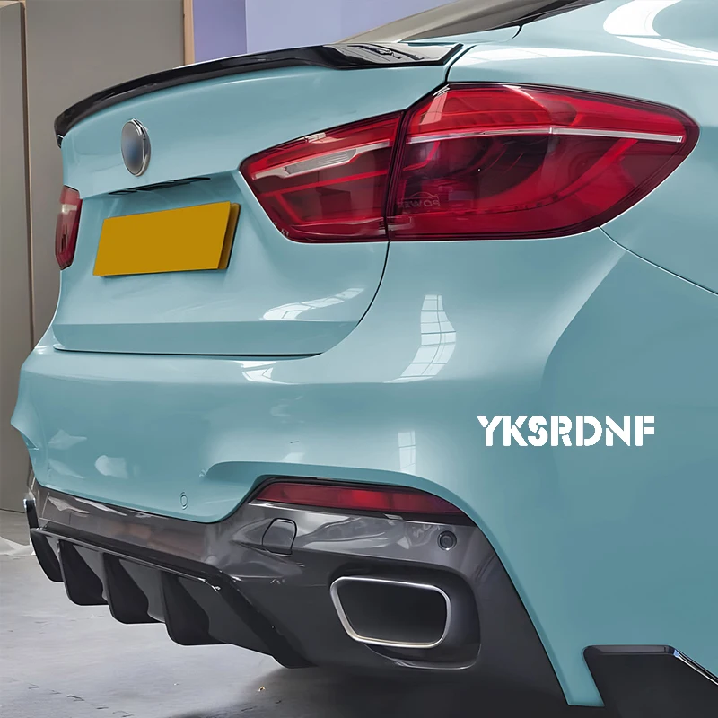 Labio difusor parachoques BMW X6 F16 M Sport 2014-2019 ABS - imagen 4