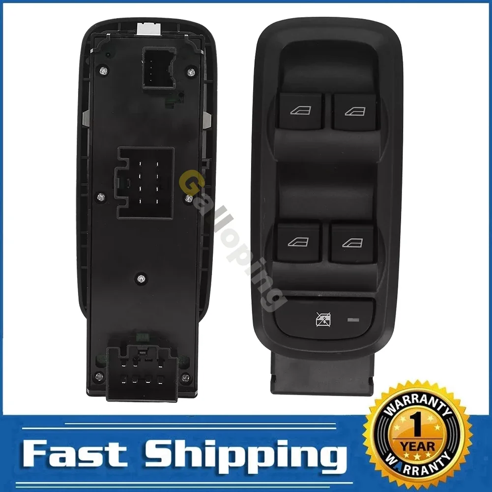 D2BT-14A132-AA Interruptor elevalunas delantero izquierdo Ford Fiesta