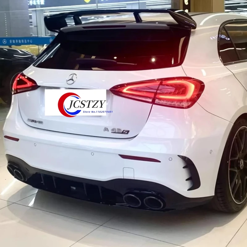 Alerón Trasero Mercedes GLA W247 Negro Brillante - imagen 3