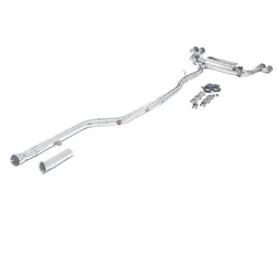 Escape deportivo GFC catback acero carbono BMW X3 X4 2.0T
