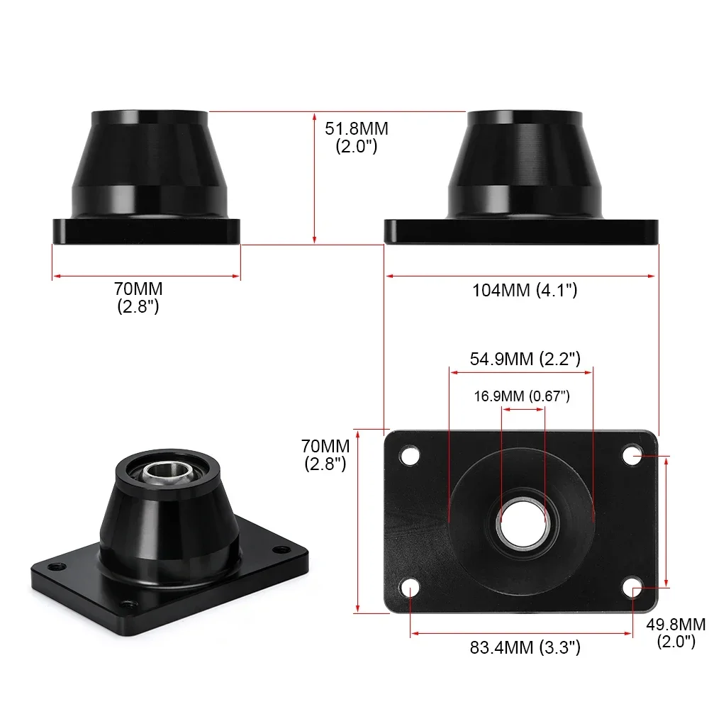 Base de palanca de cambios corta – Peugeot 206 306 GTI, Citroën Xsara - imagen 5