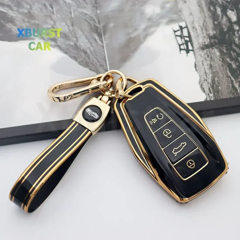 Funda TPU para llave de coche Geely Coolray, Atlas, Emgrand X7