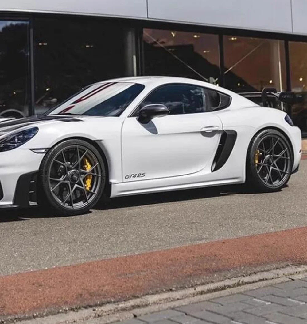 Rejillas de ventilación fibra carbono para Porsche 718 Boxster S GTS - imagen 2