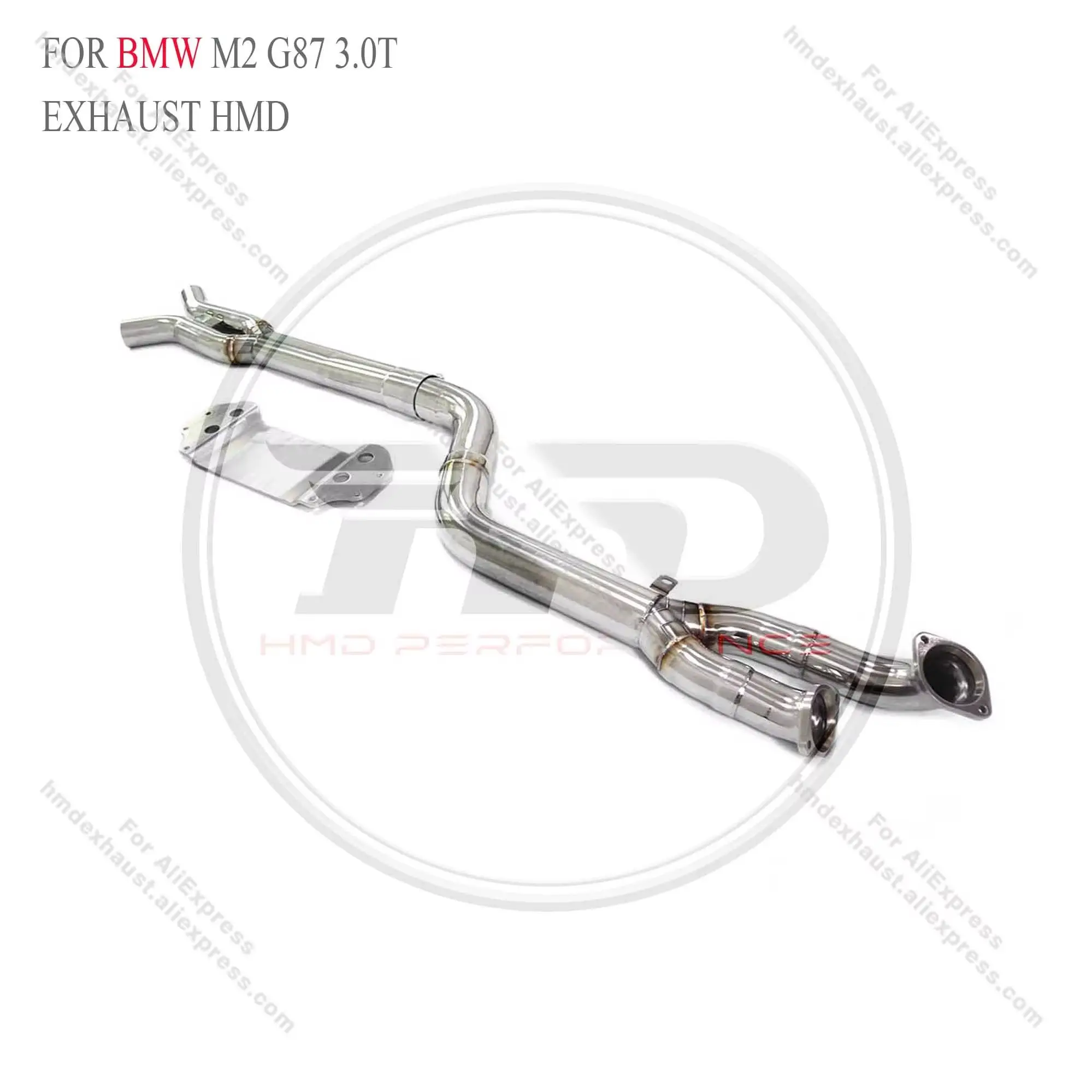 Escape deportivo HMD con resonador y deflector – BMW M2 G87 3.0 - imagen 5