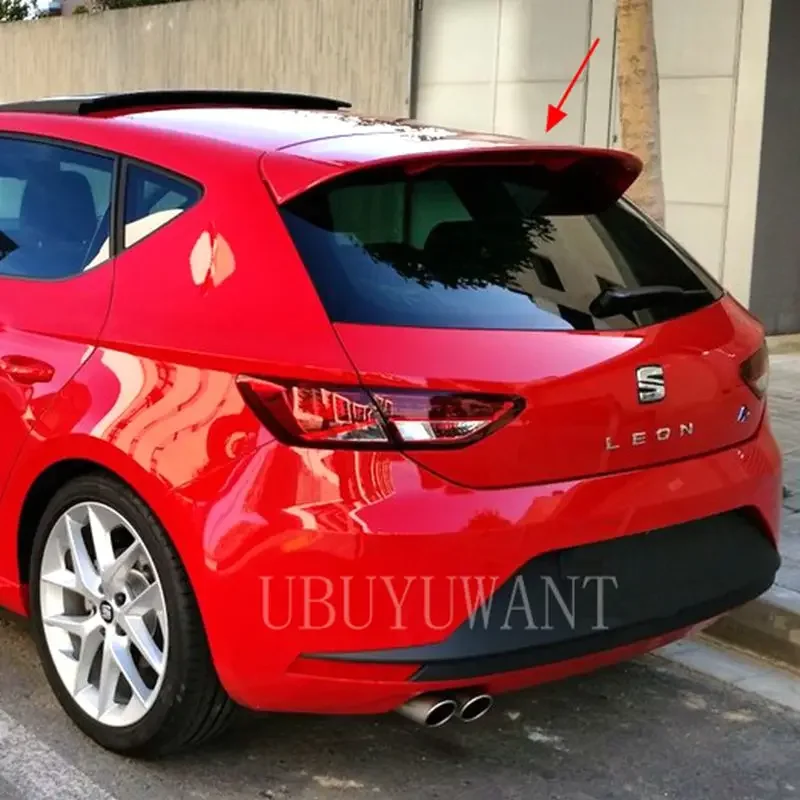 UBUYUWANT Alerón de techo trasero pintado para Seat León 5F MK3 - imagen 3