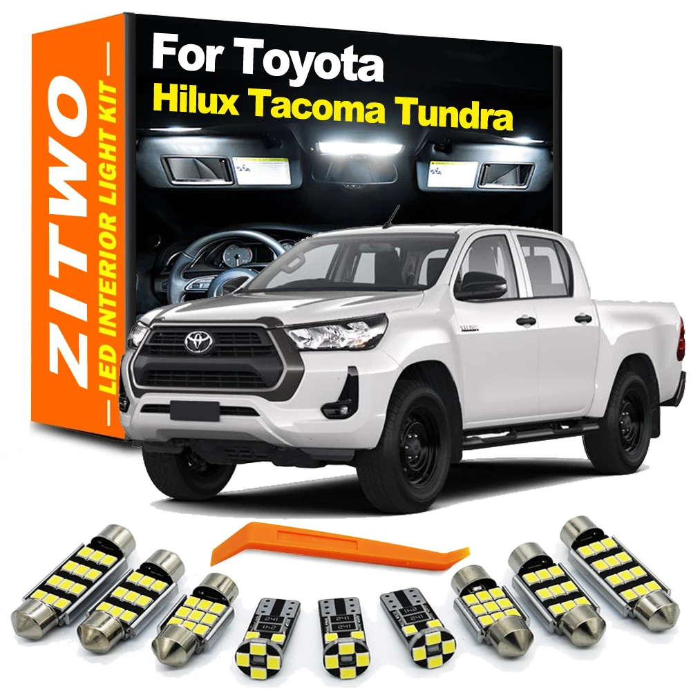 Bombillas LED interiores ZITWO para Toyota Hilux, Tacoma y Tundra