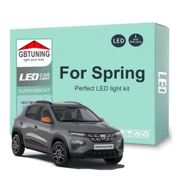 Kit bombillas LED interior Canbus para Dacia Spring 2020-2022