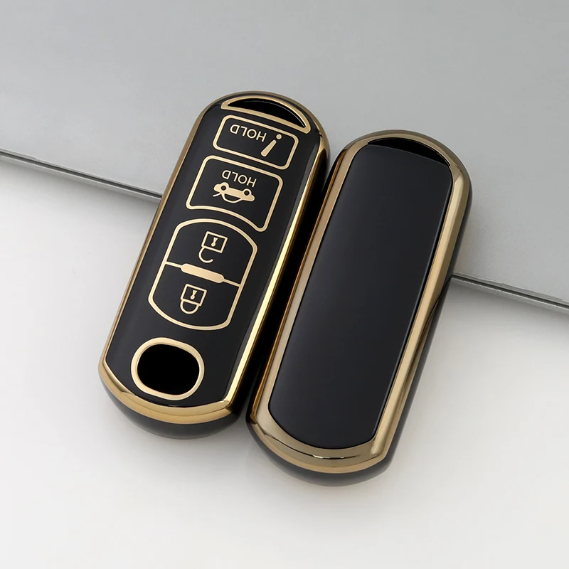 Funda protectora de llave TPU 4 botones para Mazda 2, 3 y 6 - imagen 2