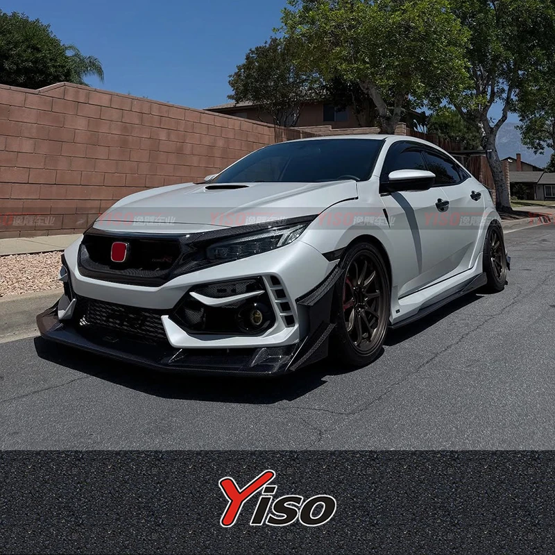 Tapa depósito expansión fibra carbono JS – Honda Civic Type R FK8 - imagen 2
