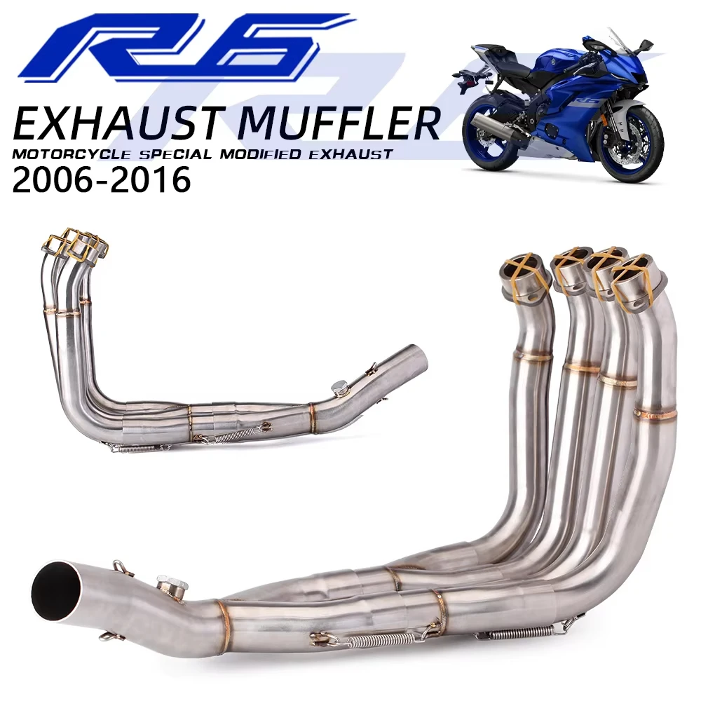 Sistema de escape completo 51 mm para Yamaha YZF-R6 2006-2016 - imagen 2