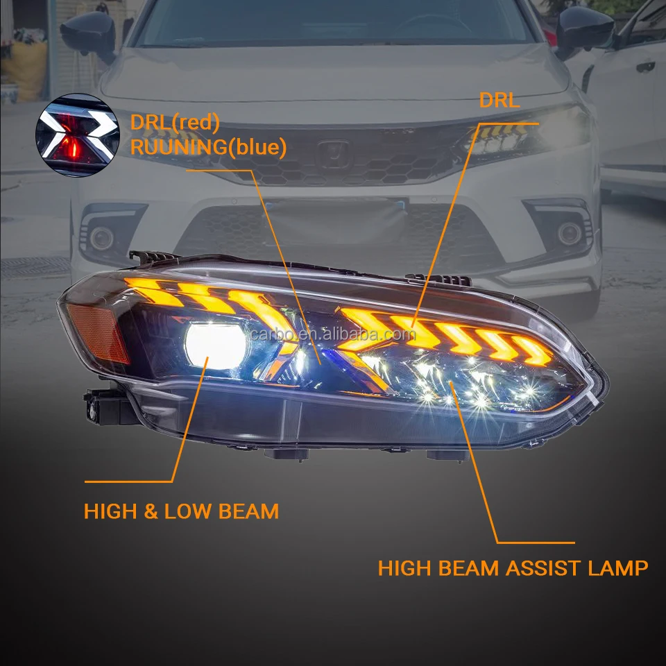 Faro LED delantero 24V IP67 blanco frío para camion 2022-2023 - imagen 5