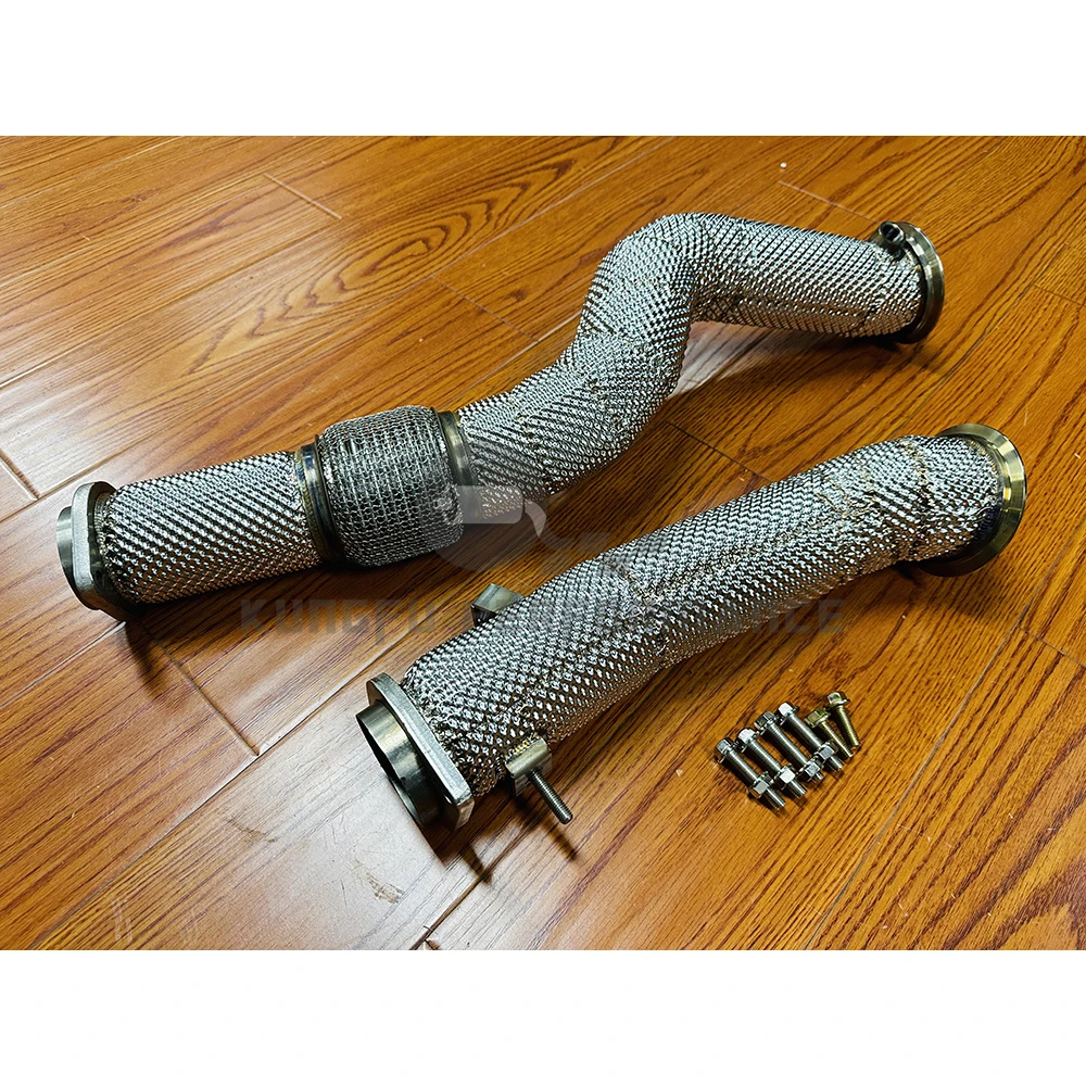 KUNGFU Downpipe Decat Racing para BMW M3 G80 M4 G82 S58 3.0T - imagen 2
