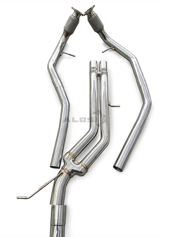 Silenciador escape catback Deportivo Audi Q7 3.0 T 2016-2020 acero inoxidable - imagen 4