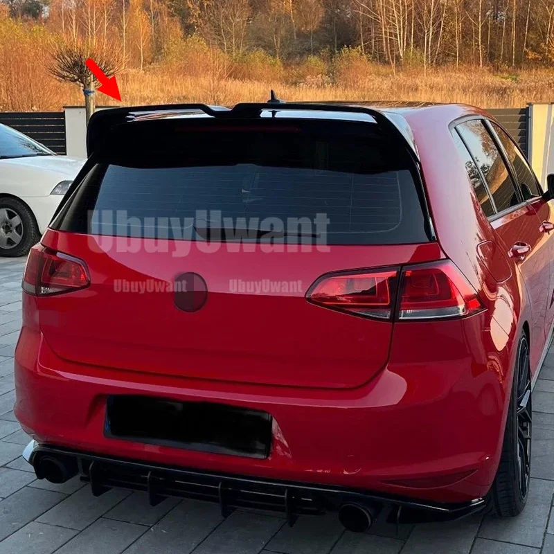 Alerón trasero de techo estilo Oettinger para Volkswagen Golf 7 GTI/R - imagen 5