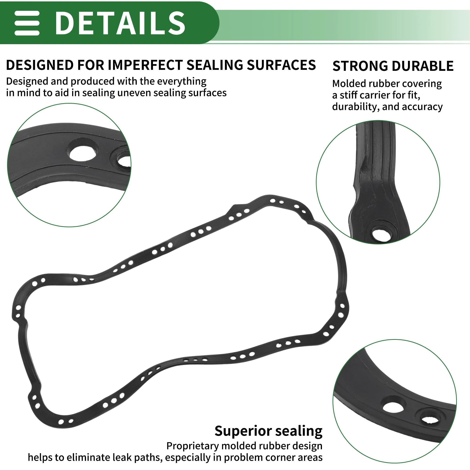 Autohaux junta de cárter aceite para Honda Civic CRX Wagovan - imagen 4