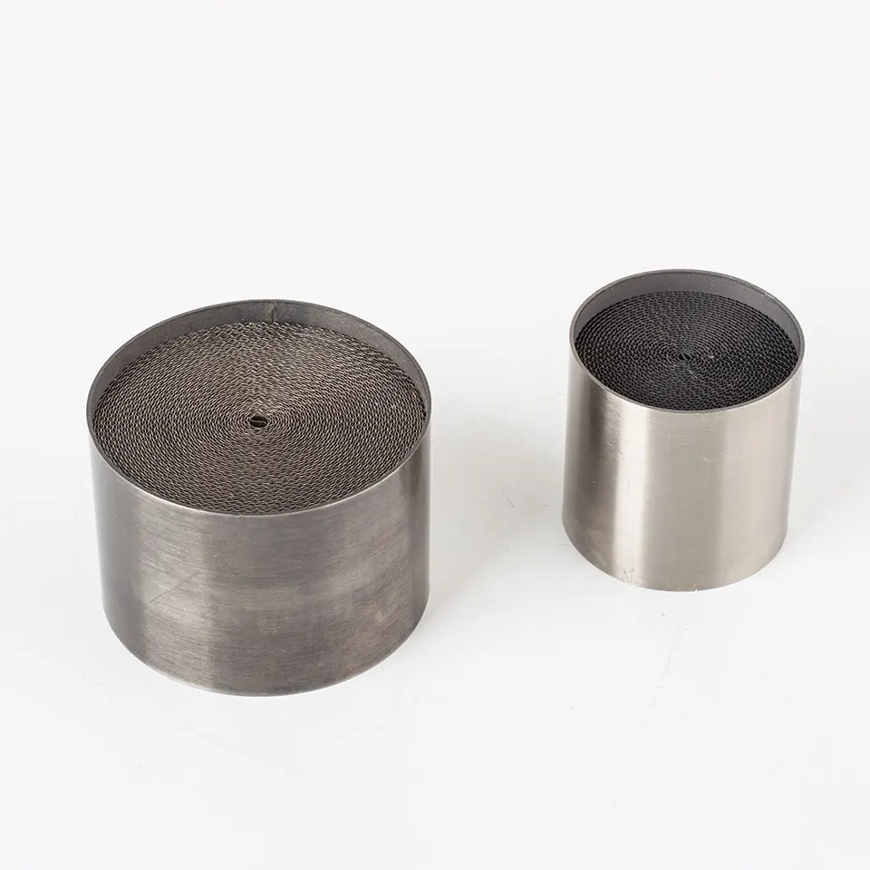 Catalizador de escape universal con silenciador extraíble para moto - imagen 2