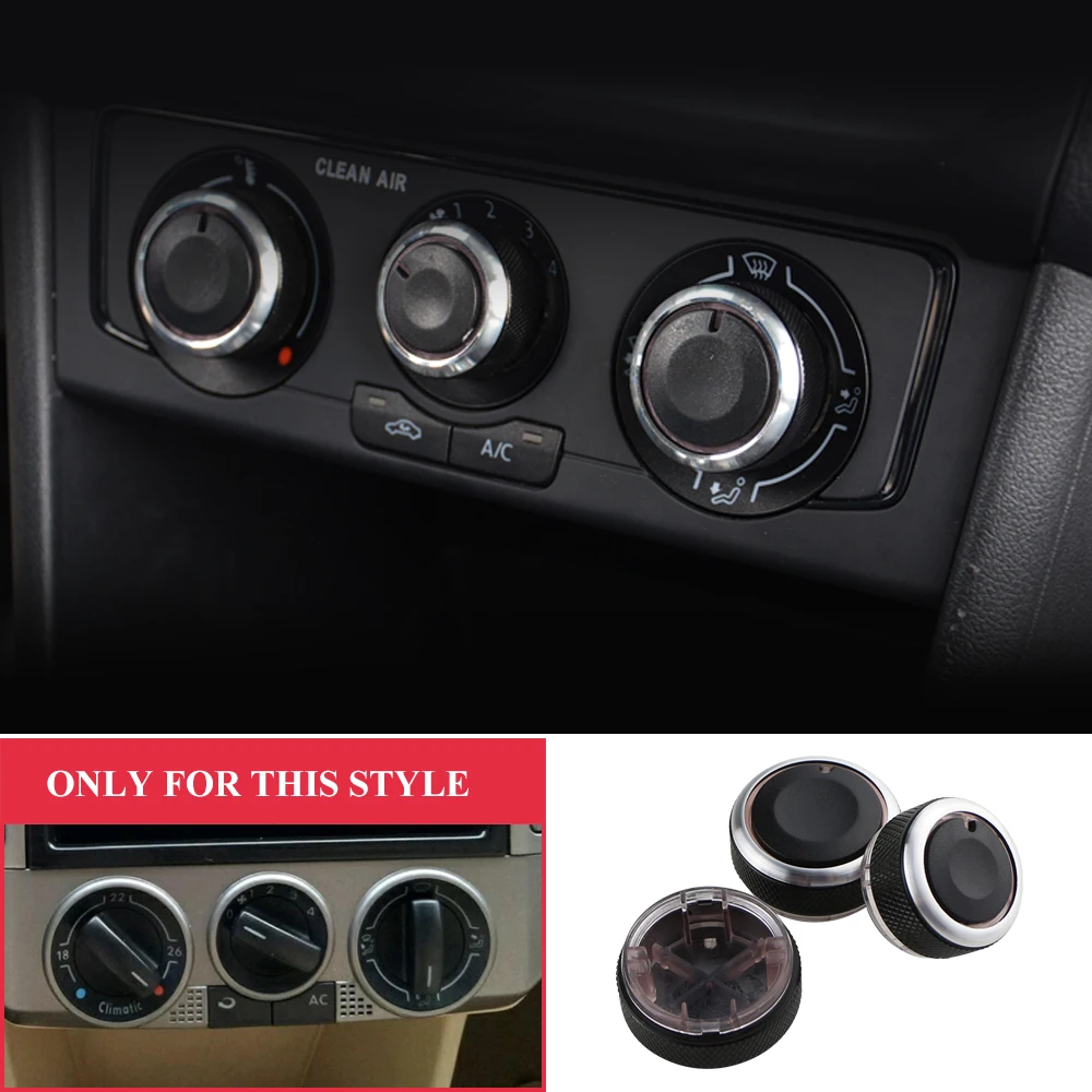 Juego de perillas del climatizador VW Polo 2002-2014 - imagen 4