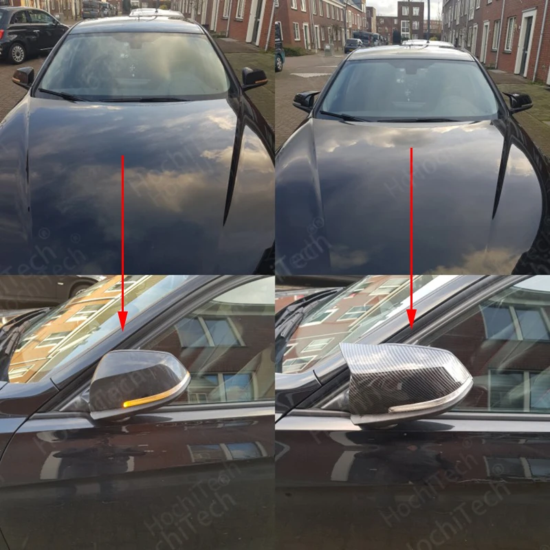 Carcasas de retrovisor M Look efecto fibra de carbono para BMW i3/i3s - imagen 4